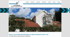 Desktop Screenshot of hagenvanberkel.nl